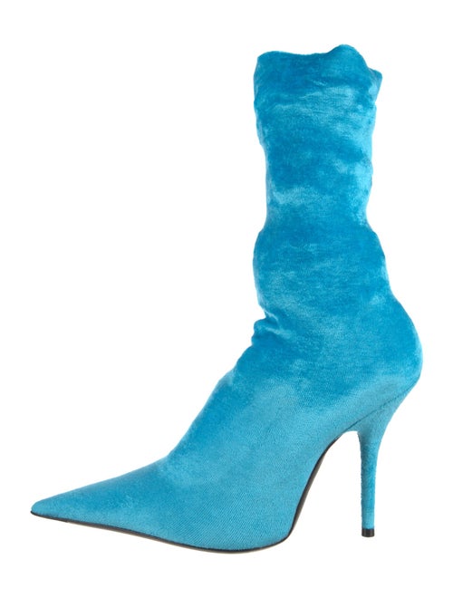 Balenciaga Velvet Sock Boots