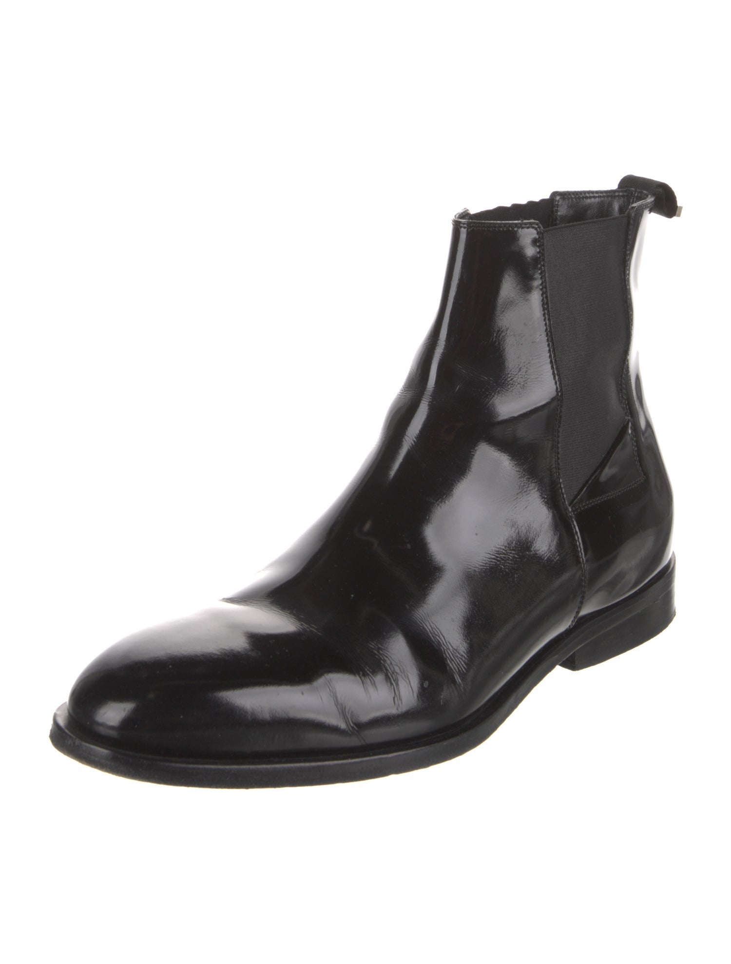 Balenciaga Leather Chelsea Boots