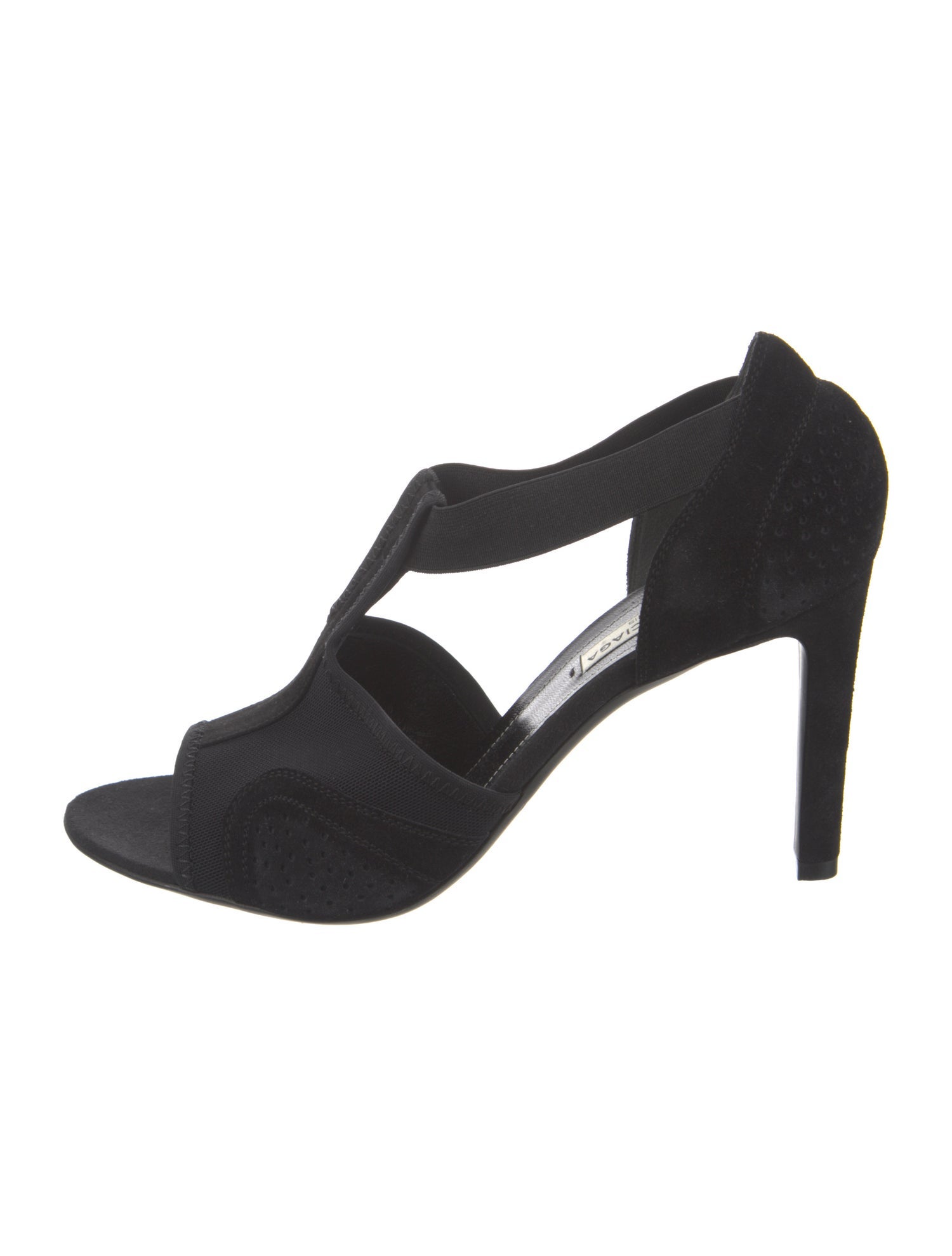 Balenciaga Canvas T-Strap Pumps