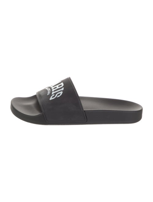 Balenciaga Rubber Printed Slides