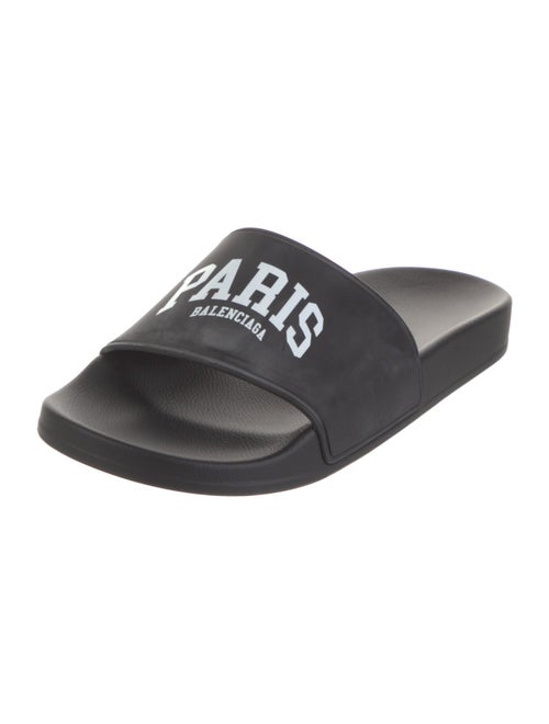Balenciaga Rubber Printed Slides