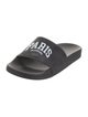 Balenciaga Rubber Printed Slides