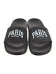 Balenciaga Rubber Printed Slides