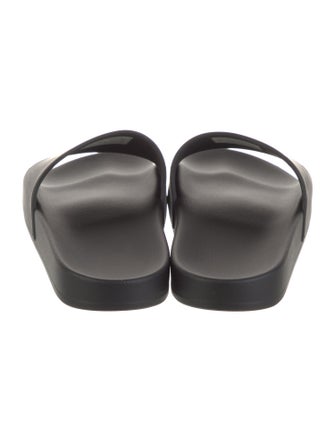 Balenciaga Rubber Printed Slides