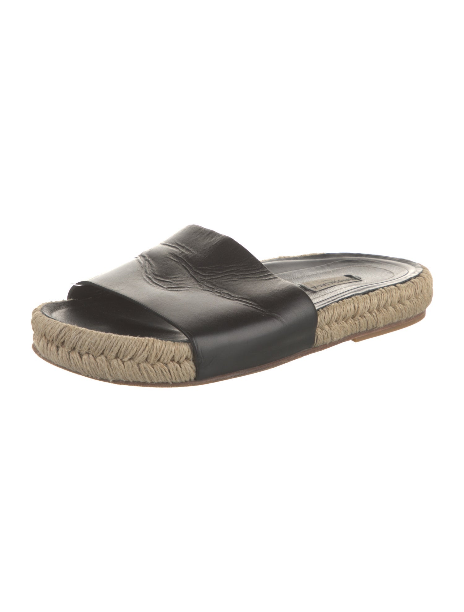 Balenciaga Leather Espadrilles