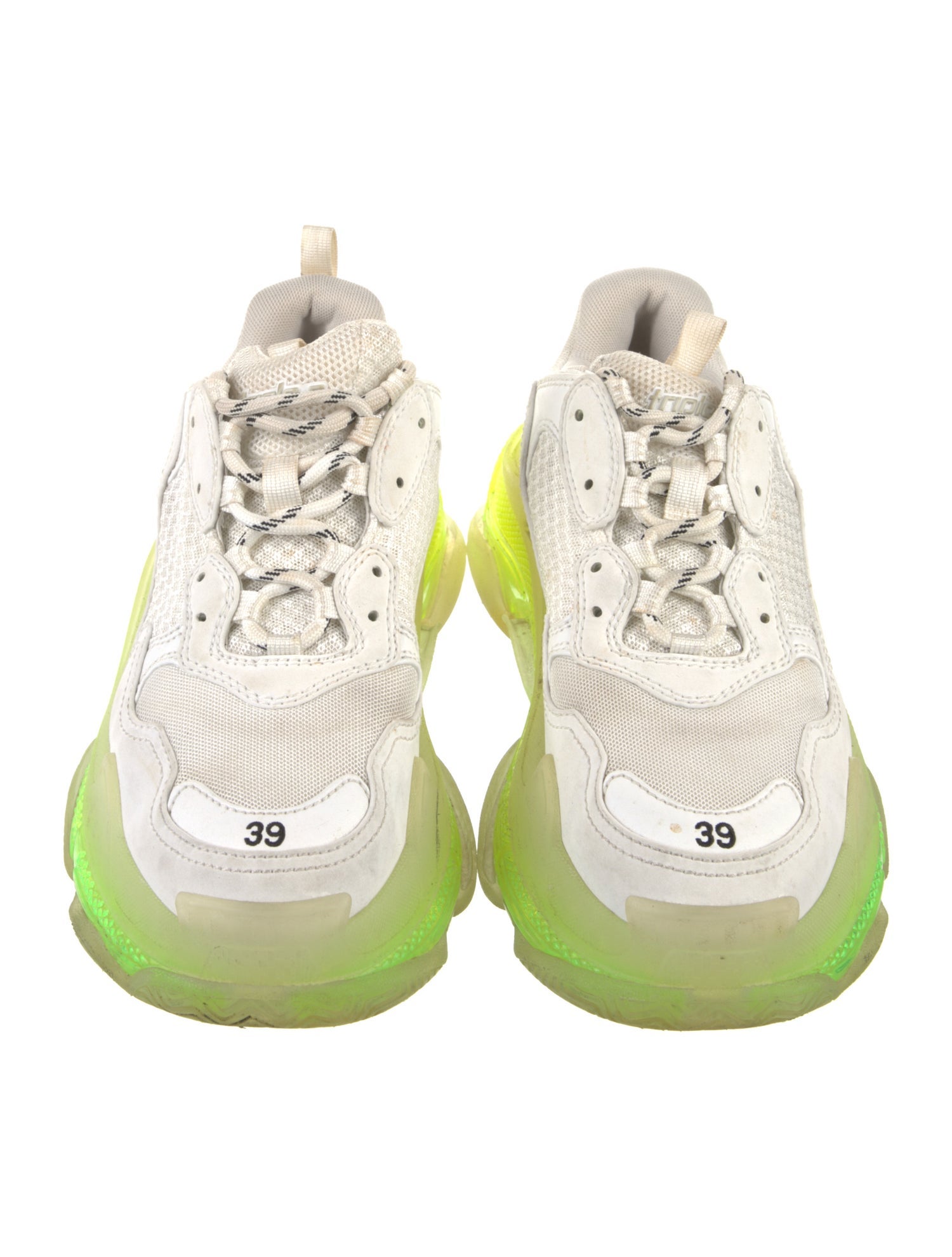 Balenciaga Triple S 'Clear Sole' Chunky Sneakers
