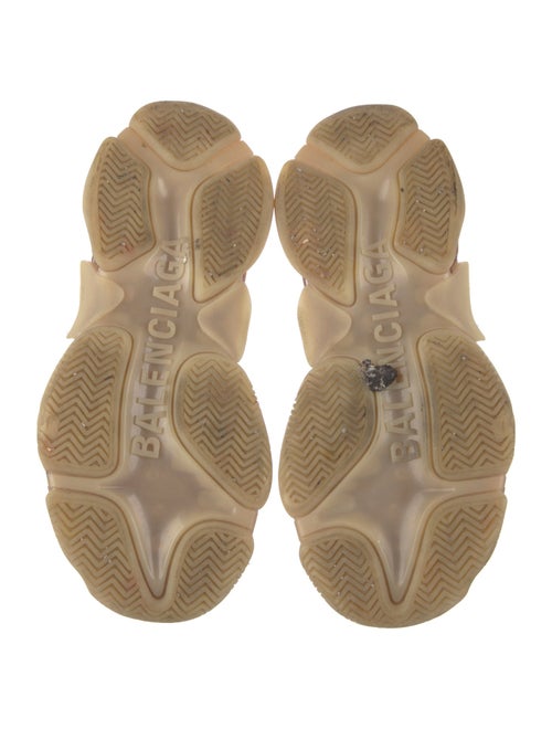Balenciaga Triple S Clear Sole Chunky Sneakers