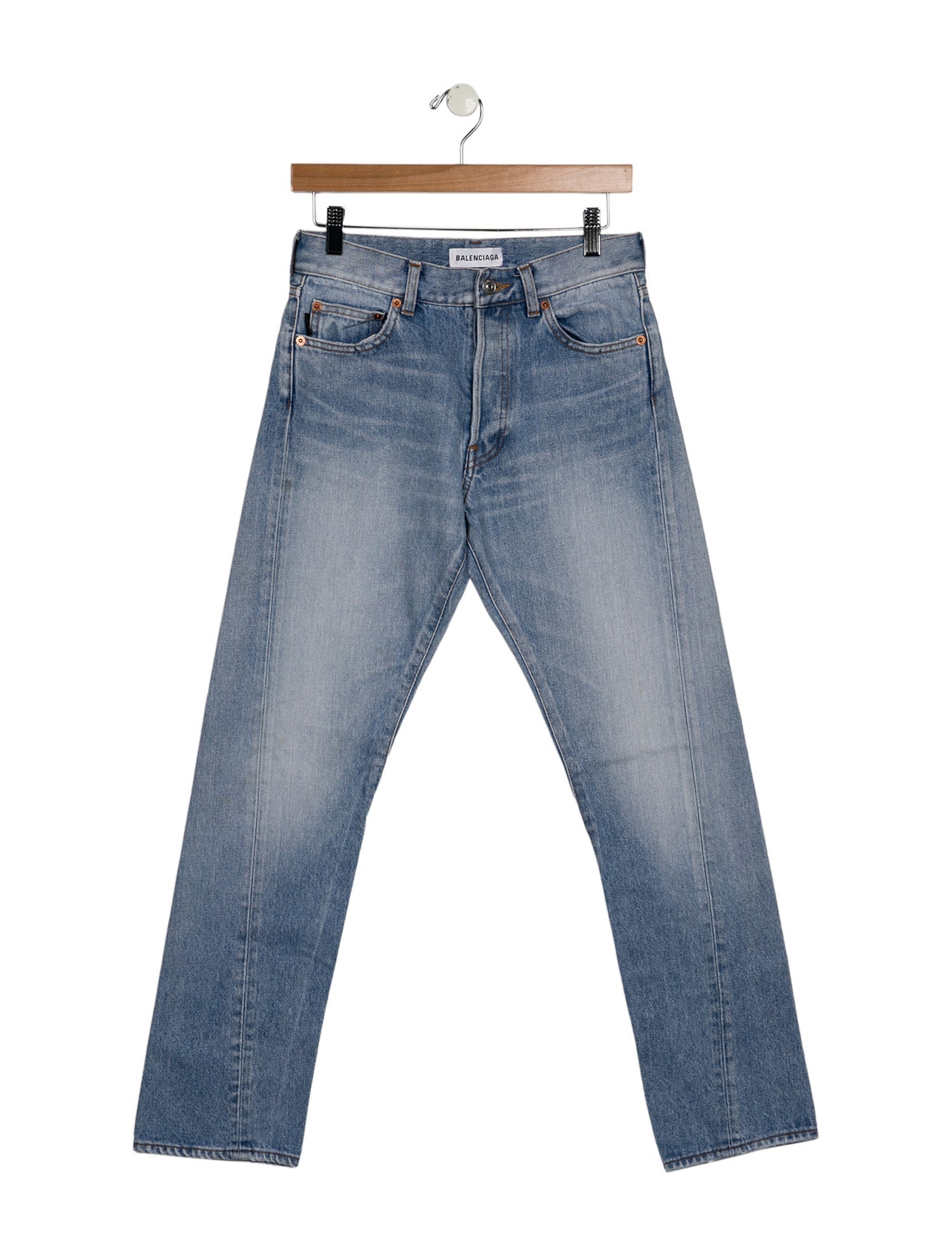 Balenciaga 2018 Straight Leg Jeans