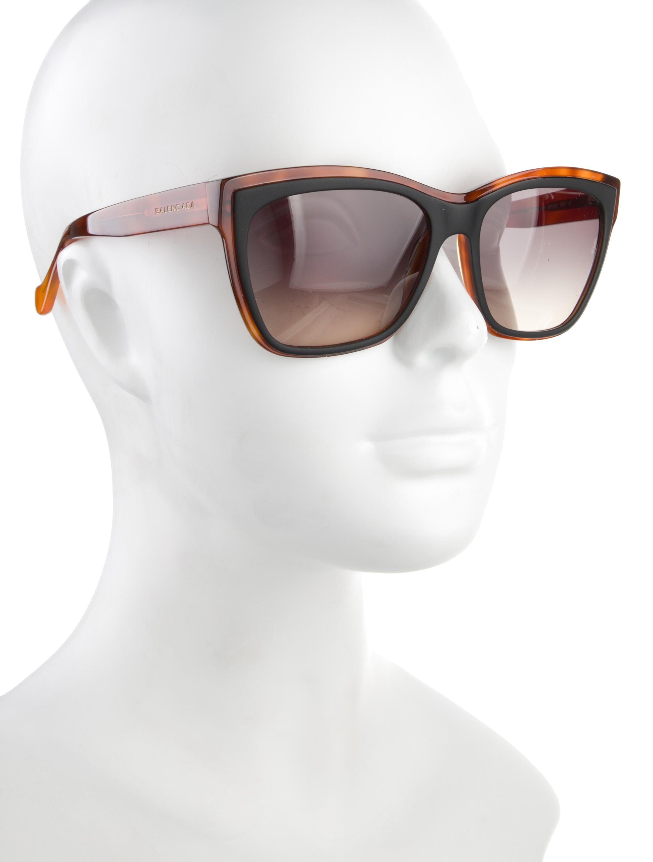 Balenciaga Cat-Eye Gradient Sunglasses