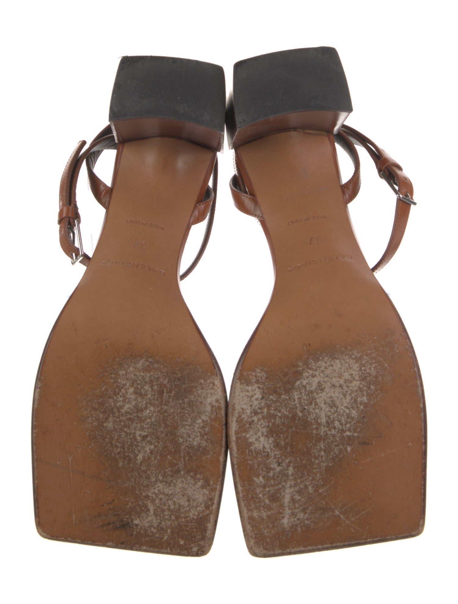 Balenciaga Leather Sandals