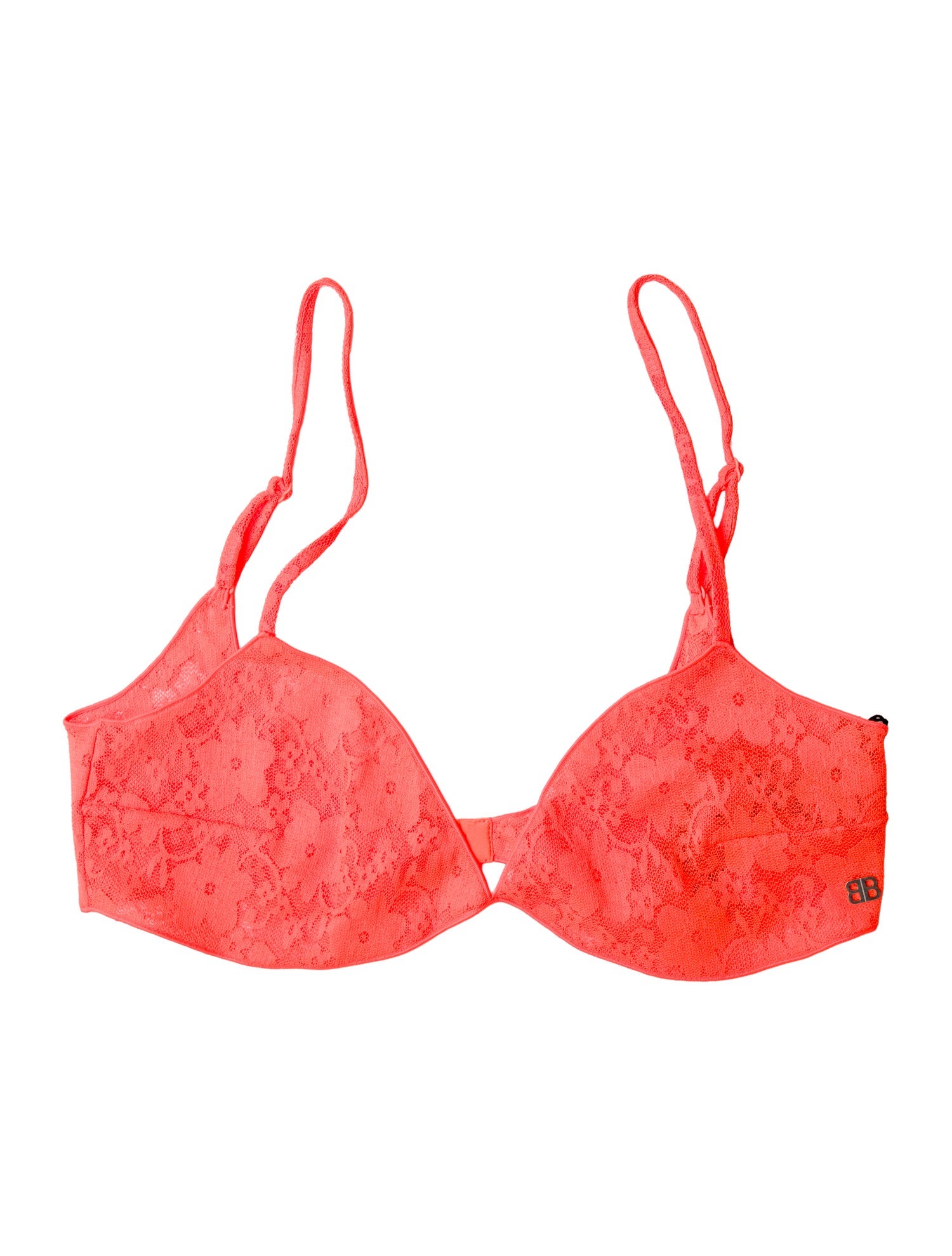 Balenciaga Lace Pattern Square Neckline Crop Top w/ Tags