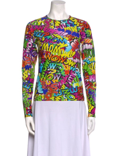 Balenciaga 2021 Printed Top