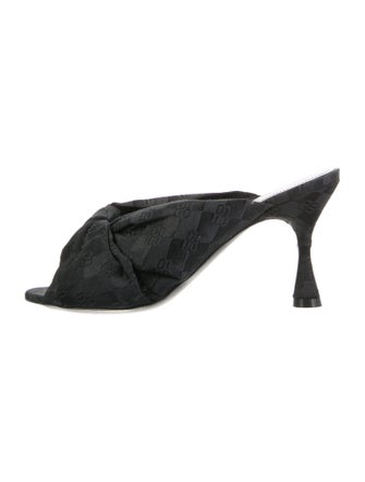 Balenciaga Canvas Slides