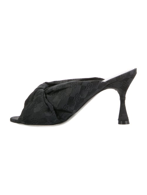 Balenciaga Canvas Slides