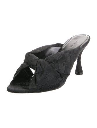 Balenciaga Canvas Slides