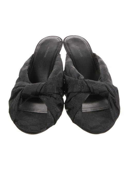 Balenciaga Canvas Slides