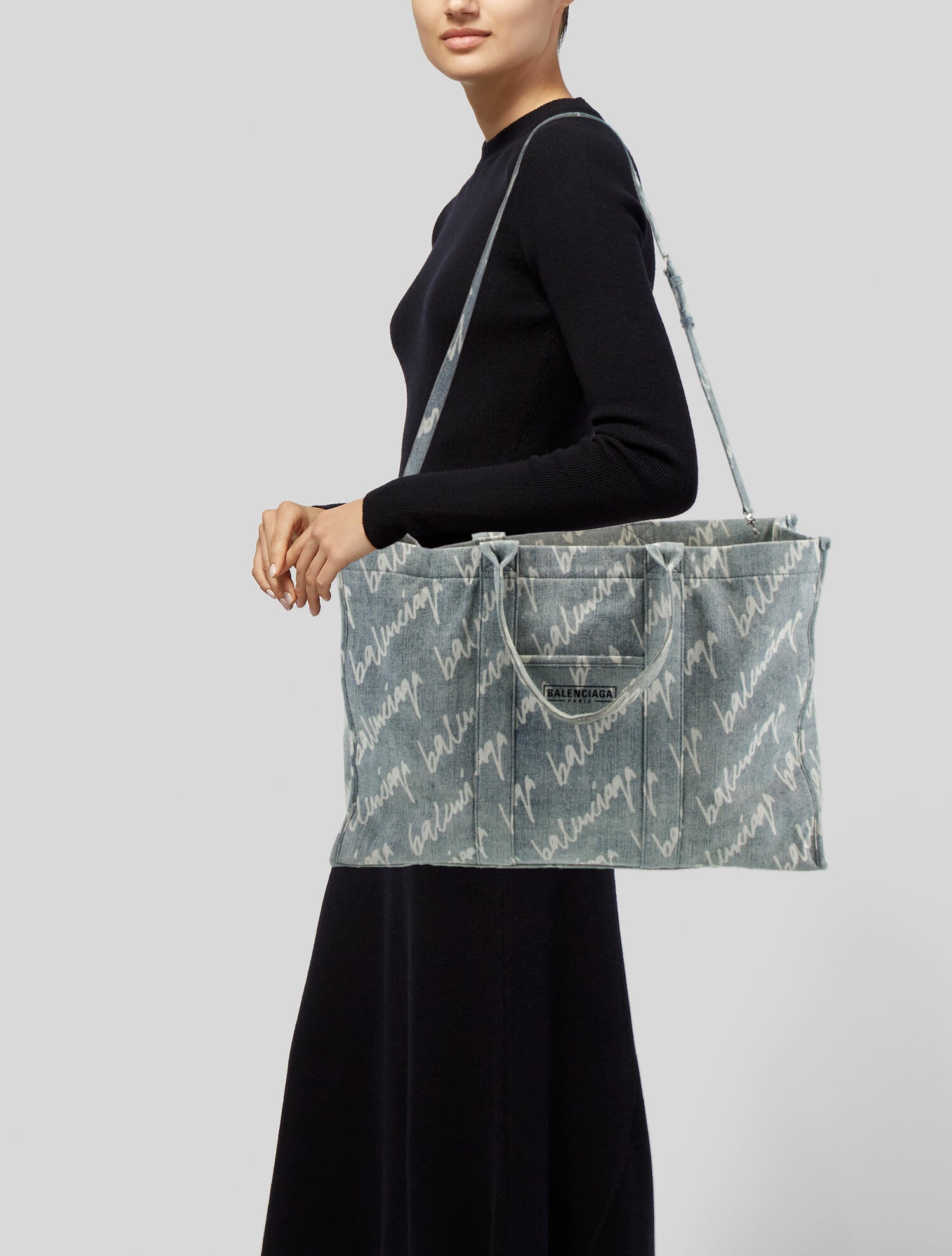 Balenciaga Denim Hardware Large