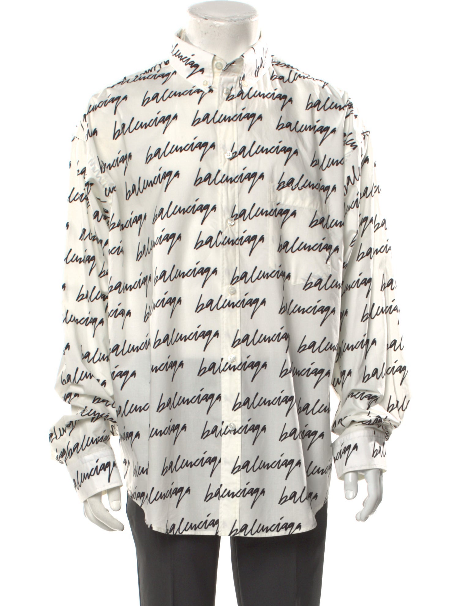 Balenciaga 2022 Striped Shirt w/ Tags