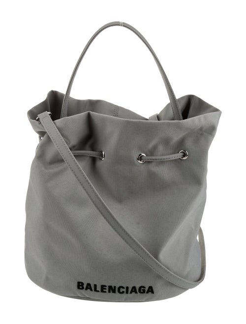Balenciaga Nylon Bucket Bag