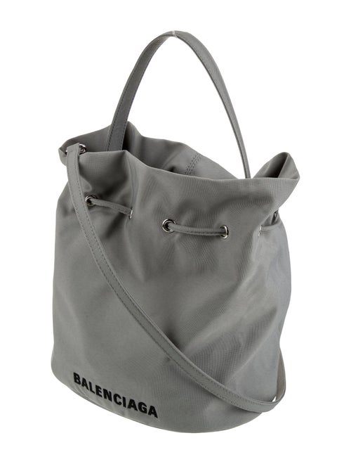 Balenciaga Nylon Bucket Bag