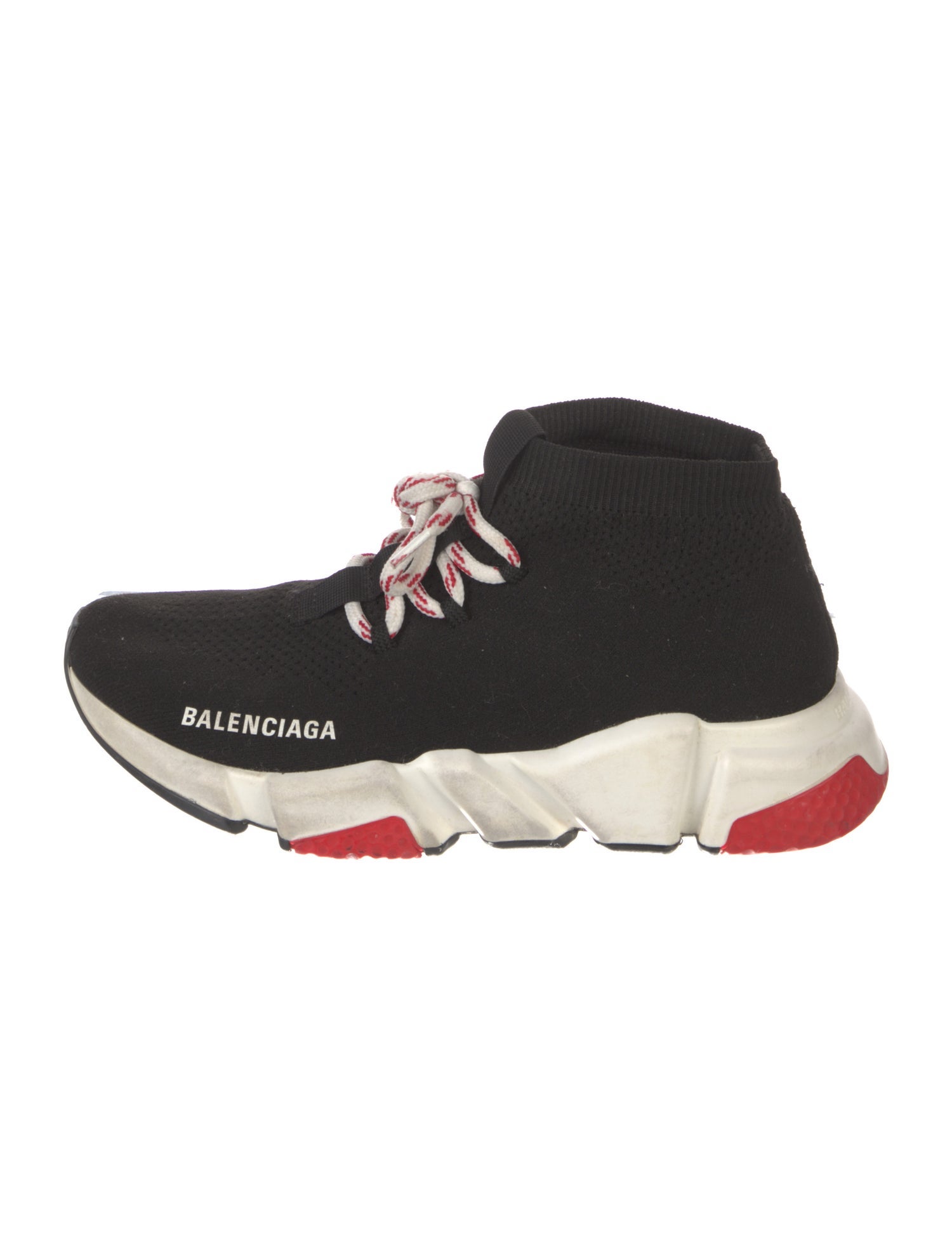 Balenciaga Speed Trainer Lace Up Sock Sneakers