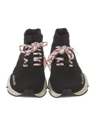 Balenciaga Speed Trainer Lace Up Sock Sneakers