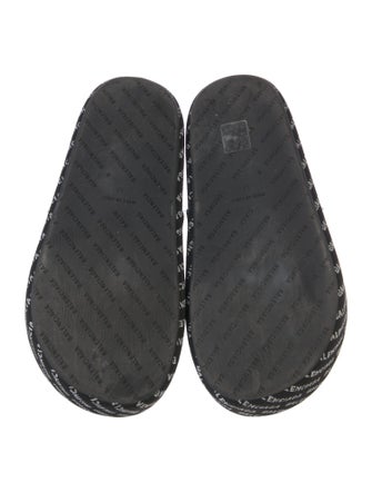 Balenciaga Printed Slides