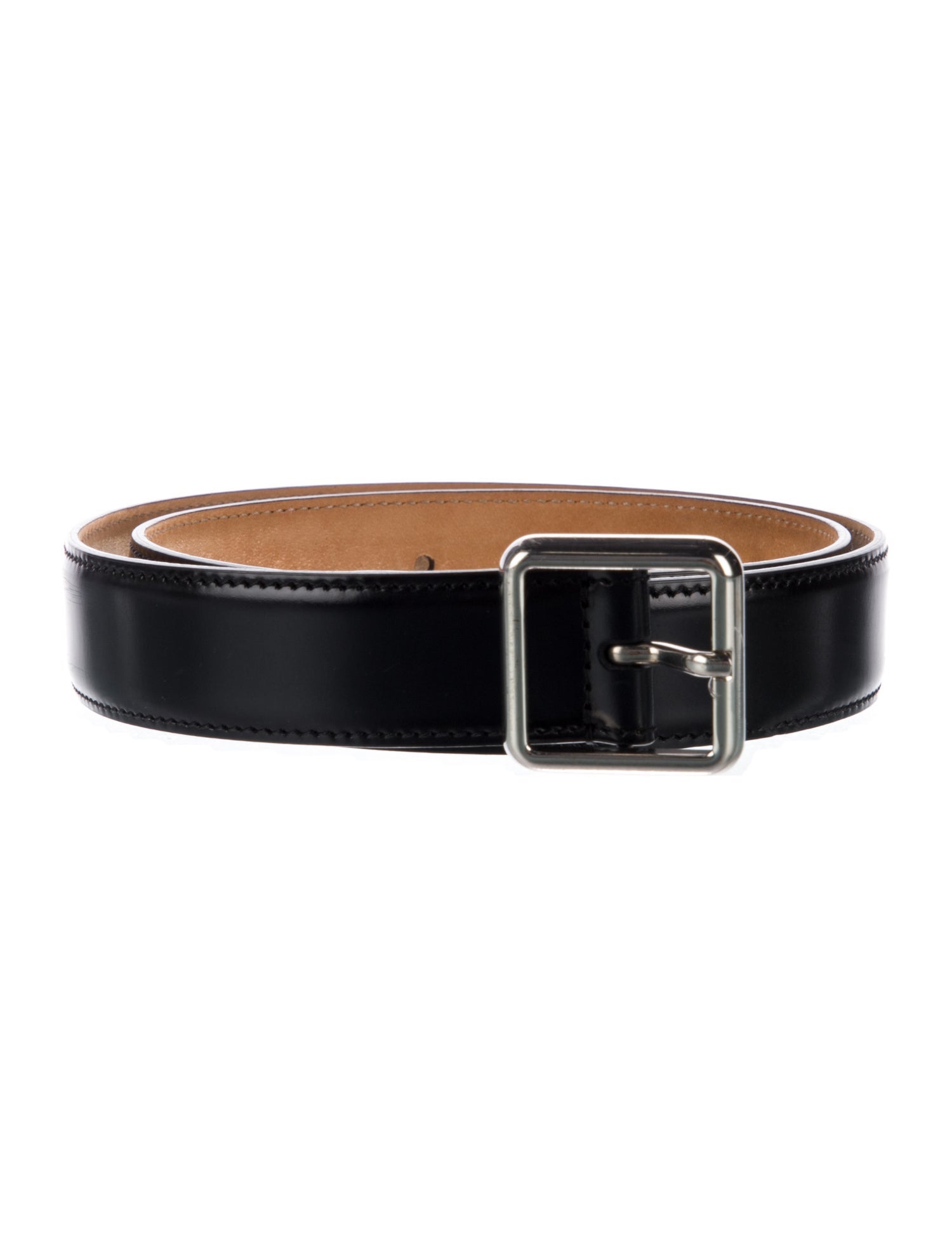 Balenciaga Skinny Leather Belt