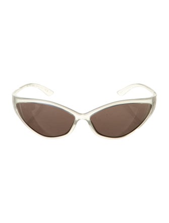 Balenciaga Cat-Eye Mirrored Sunglasses