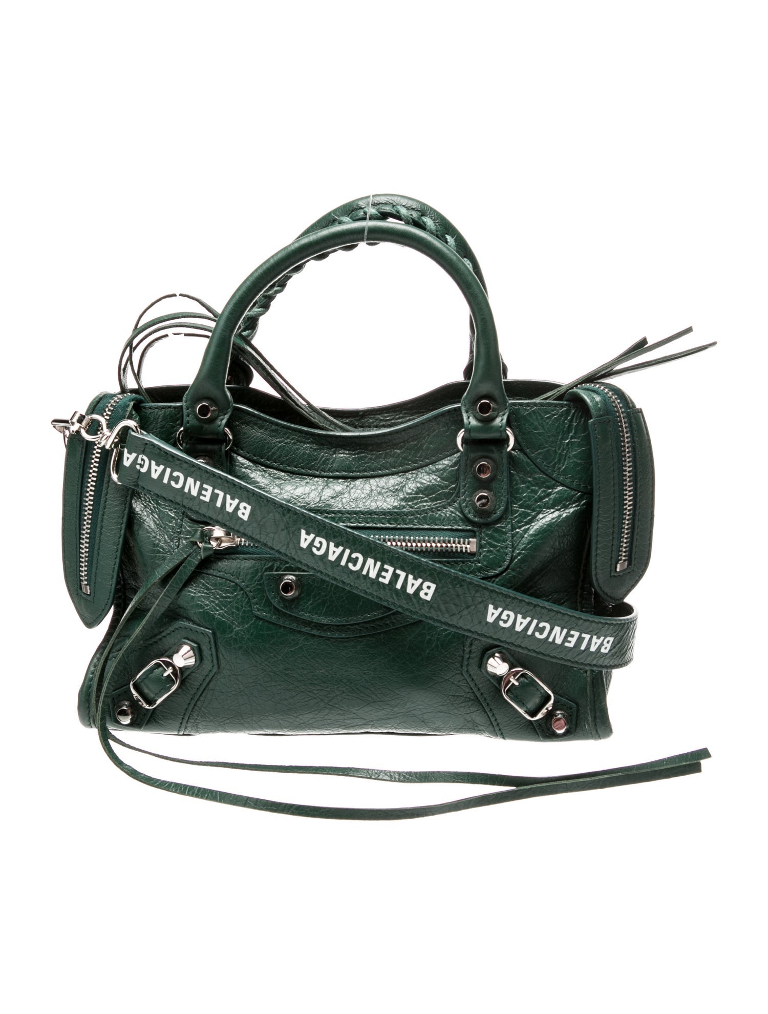 Balenciaga Leather Motocross Classic City