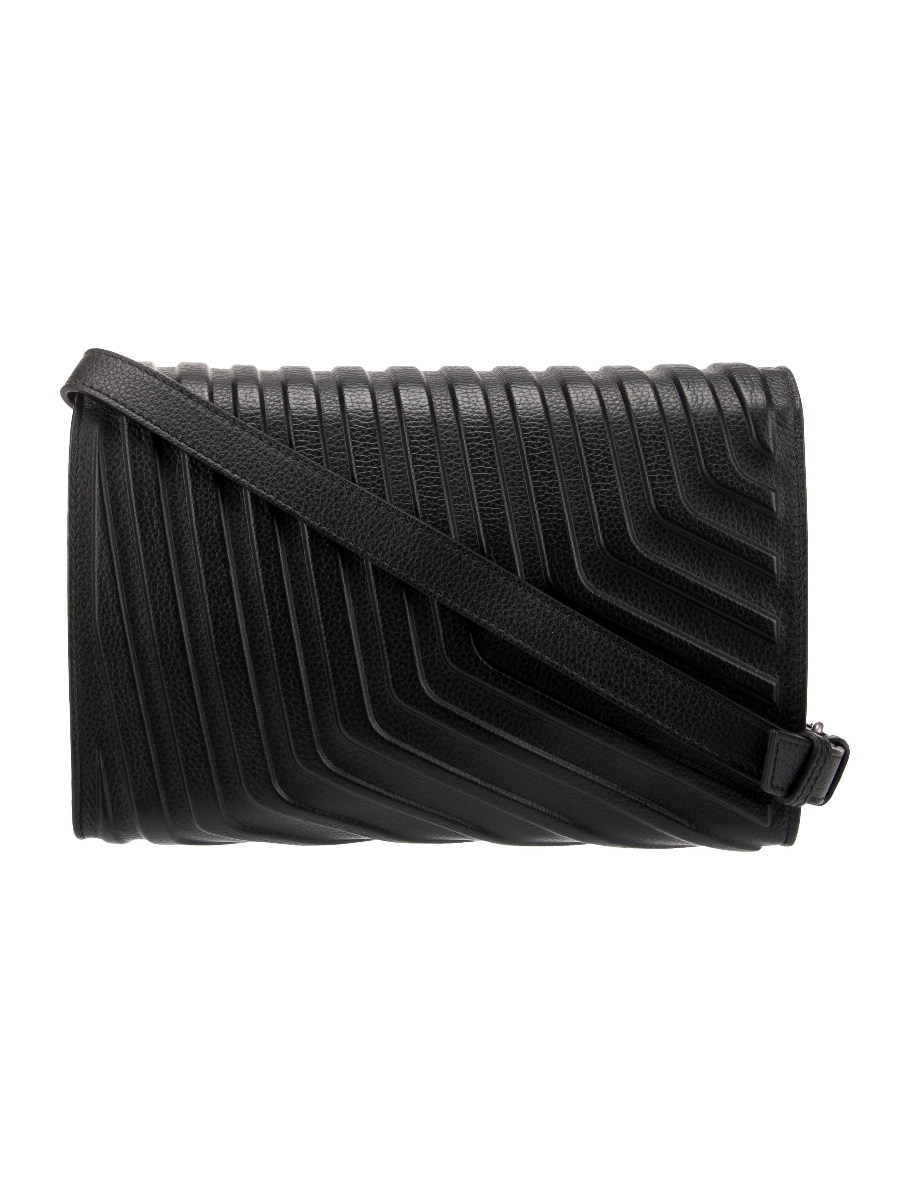 Balenciaga Leather Messenger Bag Small