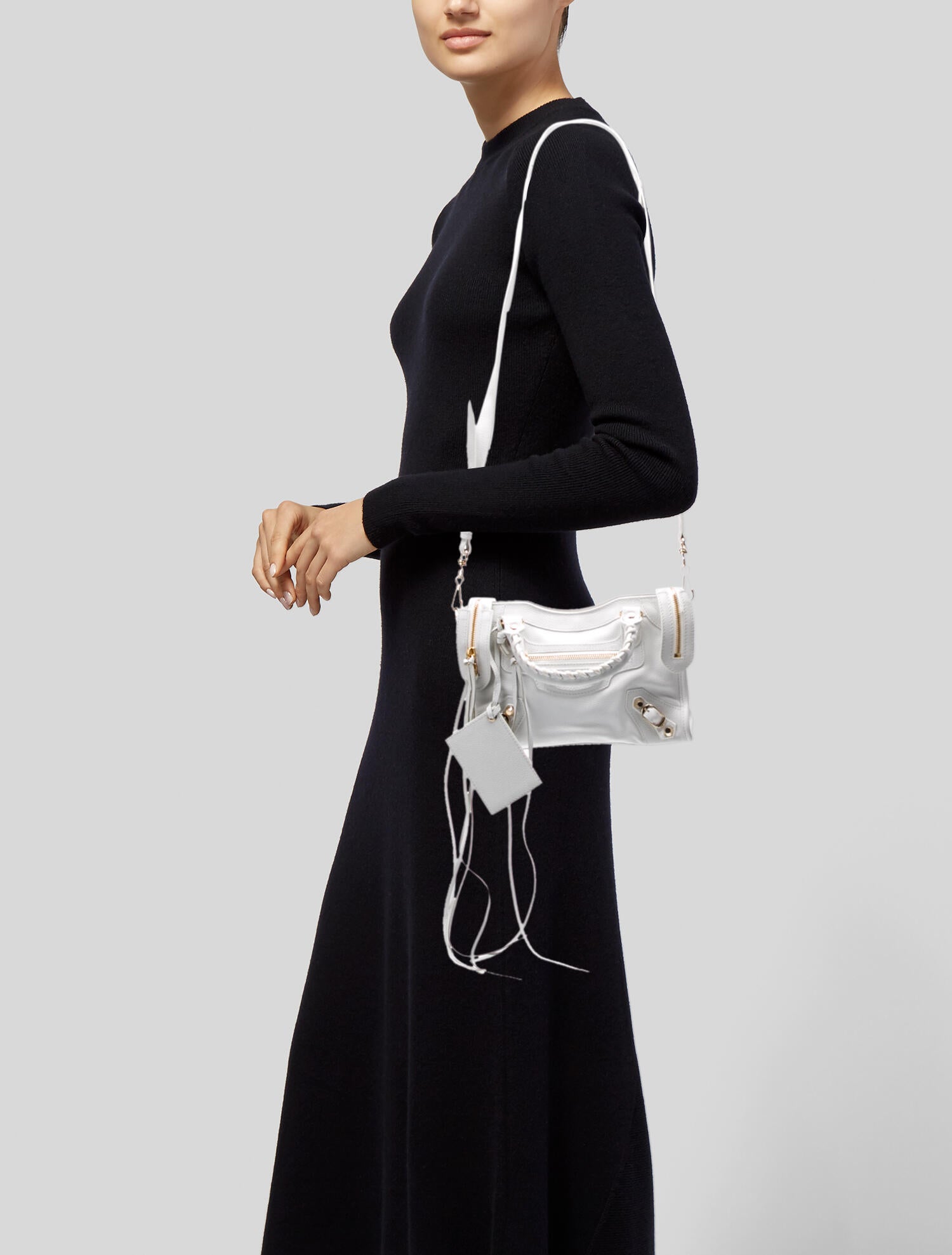 Balenciaga Leather Nano City