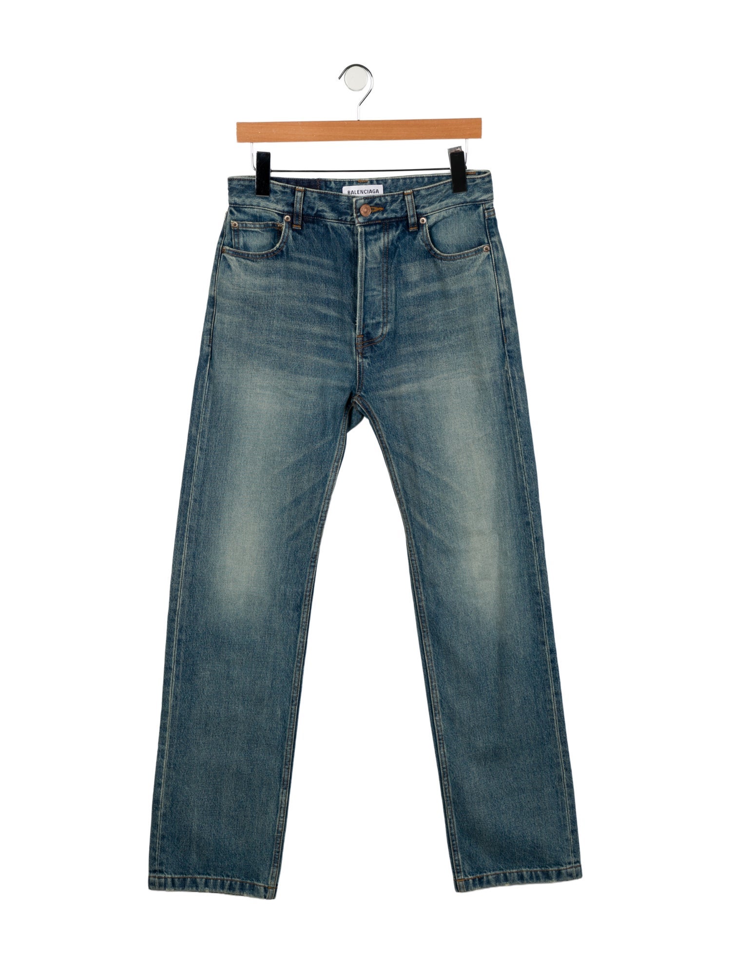 Balenciaga 2021 Straight Leg Jeans