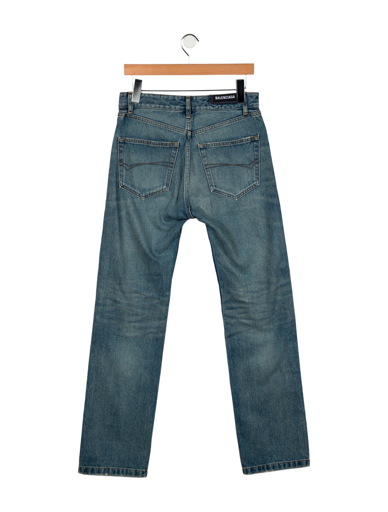 Balenciaga 2021 Straight Leg Jeans