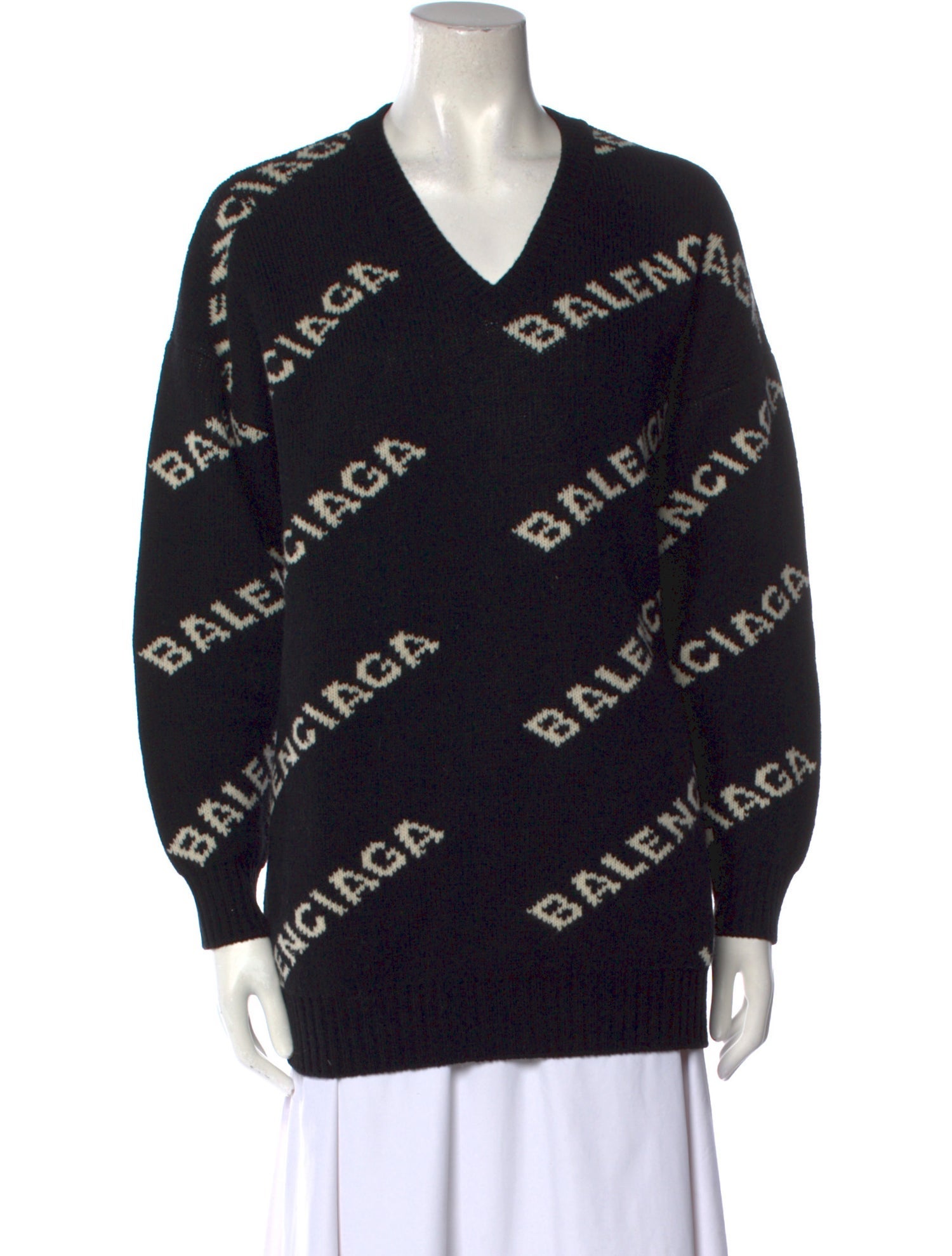 Balenciaga 2018 'All Over' Sweater