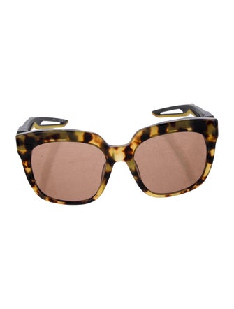 Balenciaga Square Tinted Sunglasses