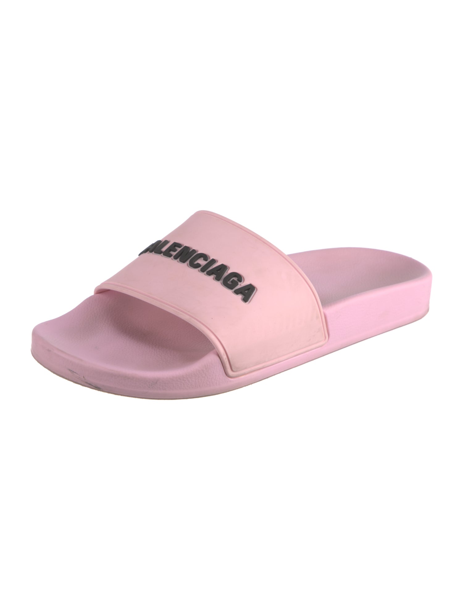 Balenciaga Rubber Printed Slides