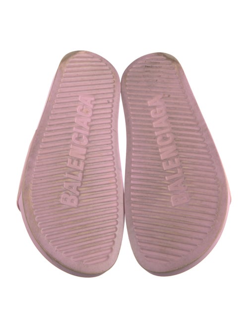 Balenciaga Rubber Printed Slides