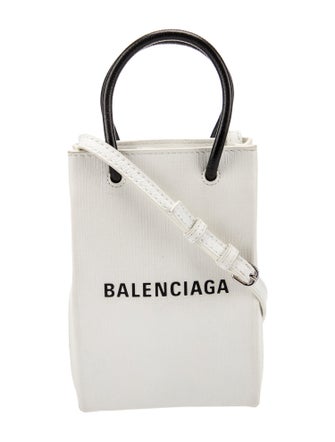 Balenciaga Leather Bucket Bag