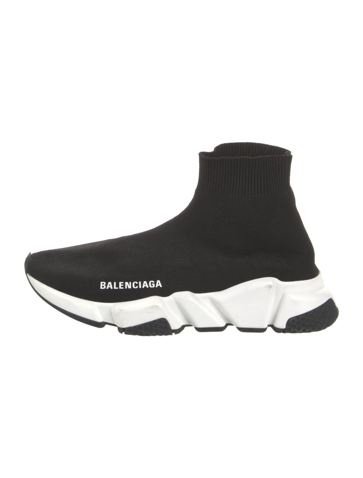 Balenciaga Speed Trainer 'Black White' Sock Sneakers
