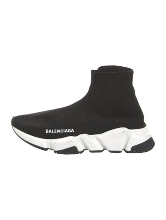 Balenciaga Speed Trainer 'Black White' Sock Sneakers
