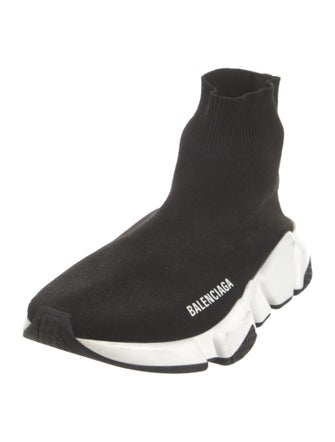Balenciaga Speed Trainer 'Black White' Sock Sneakers
