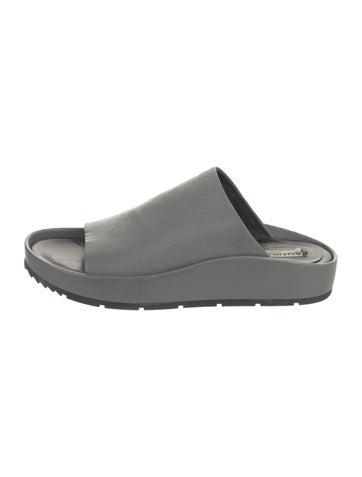 Balenciaga Sandals Leather Slides IT 37.5 | 7.5