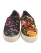 Balenciaga Satin Floral Print Sneakers