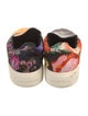 Balenciaga Satin Floral Print Sneakers