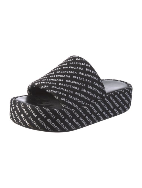 Balenciaga Printed Slides