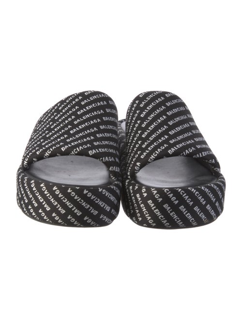 Balenciaga Printed Slides