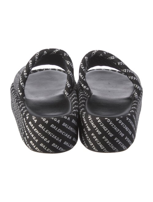 Balenciaga Printed Slides