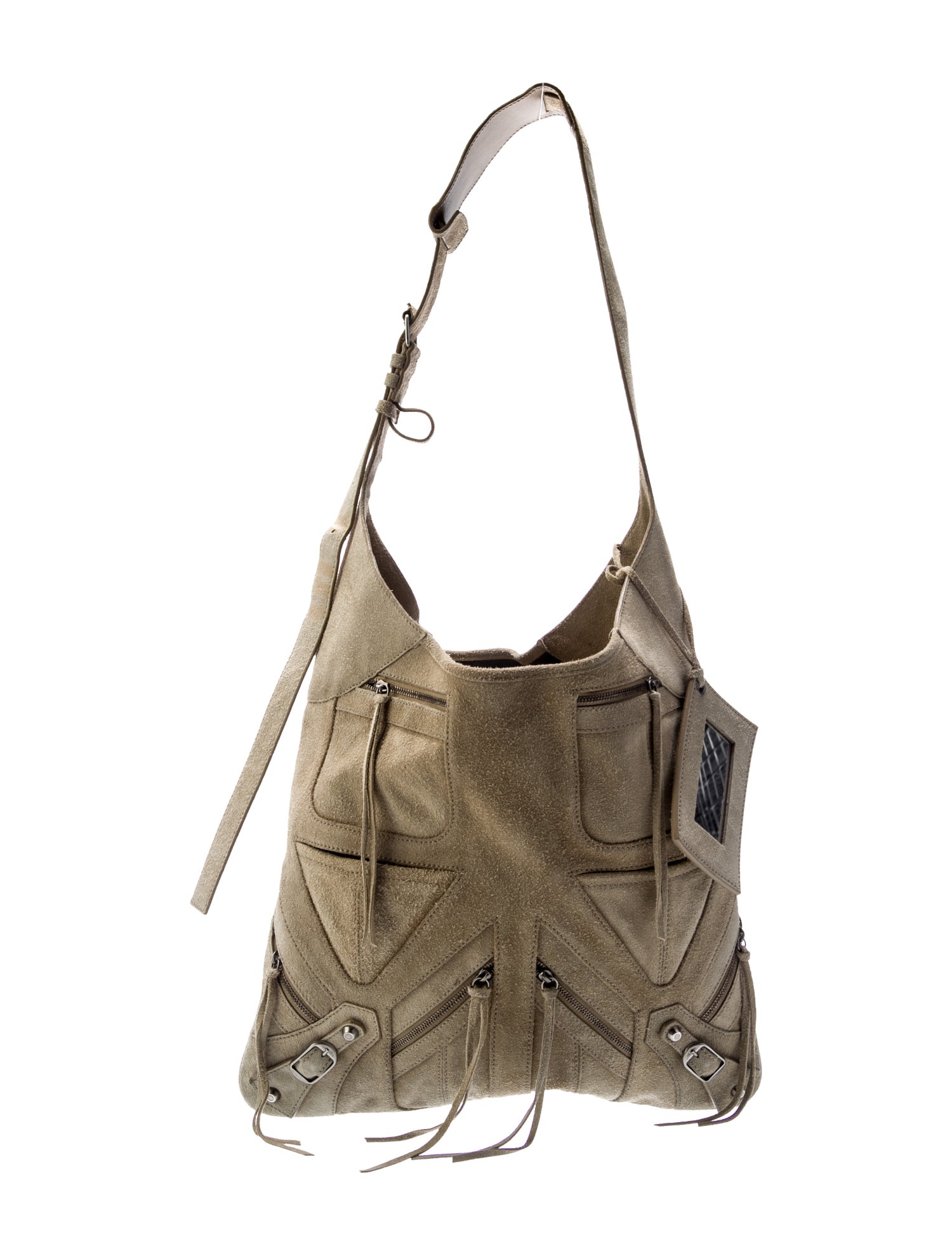 Balenciaga Suede Hobo