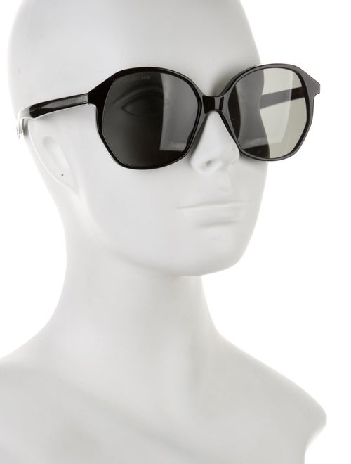 Balenciaga Oversize Tinted Sunglasses